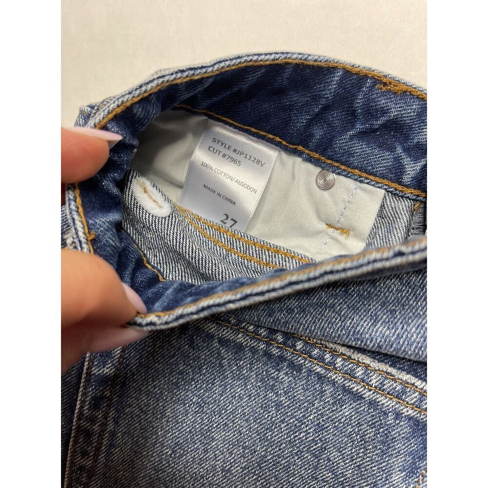TNR Women’s Jeans Distressed Medium Wash Size 27 Cropped - Picture 10 of 10